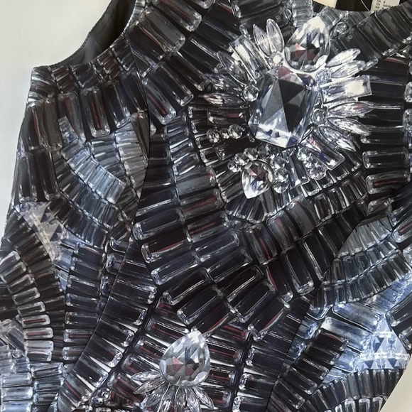 H&M Gemstone/ Diamond Print Sleeveless Dress - Picture 7 of 9